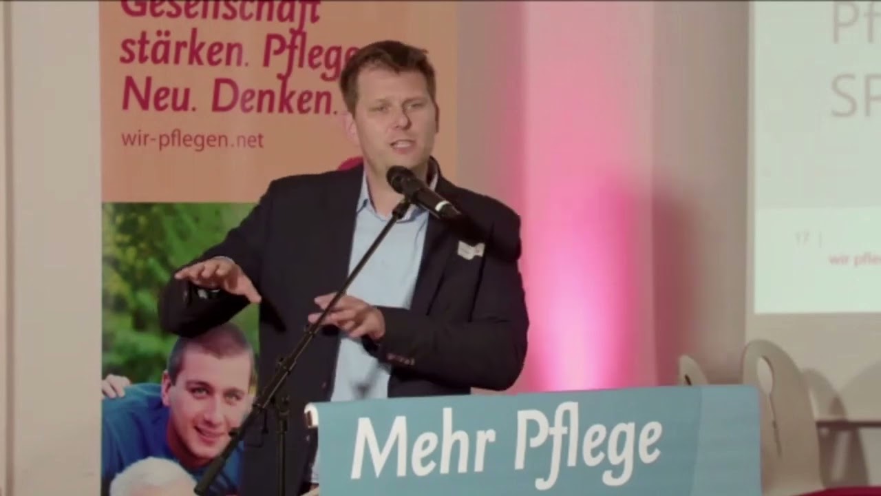 Vortrag Thorsten Klute auf dem Fachtag "Gesellschaft stärken. Pflege. Neu. Denken"