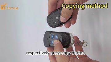 Learning Fixed Code Face to Face Cloning Remote Control For Car Key Wireless Control Transmitter Por