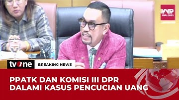 "Agak Sensitif", Usul Ahmad Sahroni Rapat Tertutup Kasus Dana Rp349 T | Breaking News tvOne