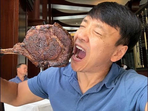 $100 Wagyu TOMAHAWK Steak! BEST Steak in New York City!