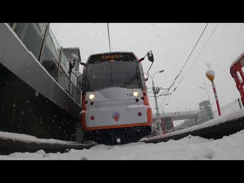 T1 Bombardier Tramvay Aracı Alt Çekim