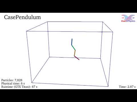 DualSPHysics example: CasePendulum