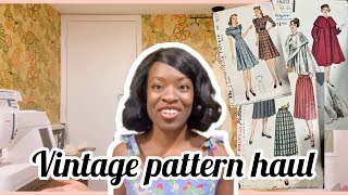 True vintage Pattern Haul