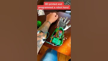 3D printed robot hand! Wait for it... 😳 #shorts
