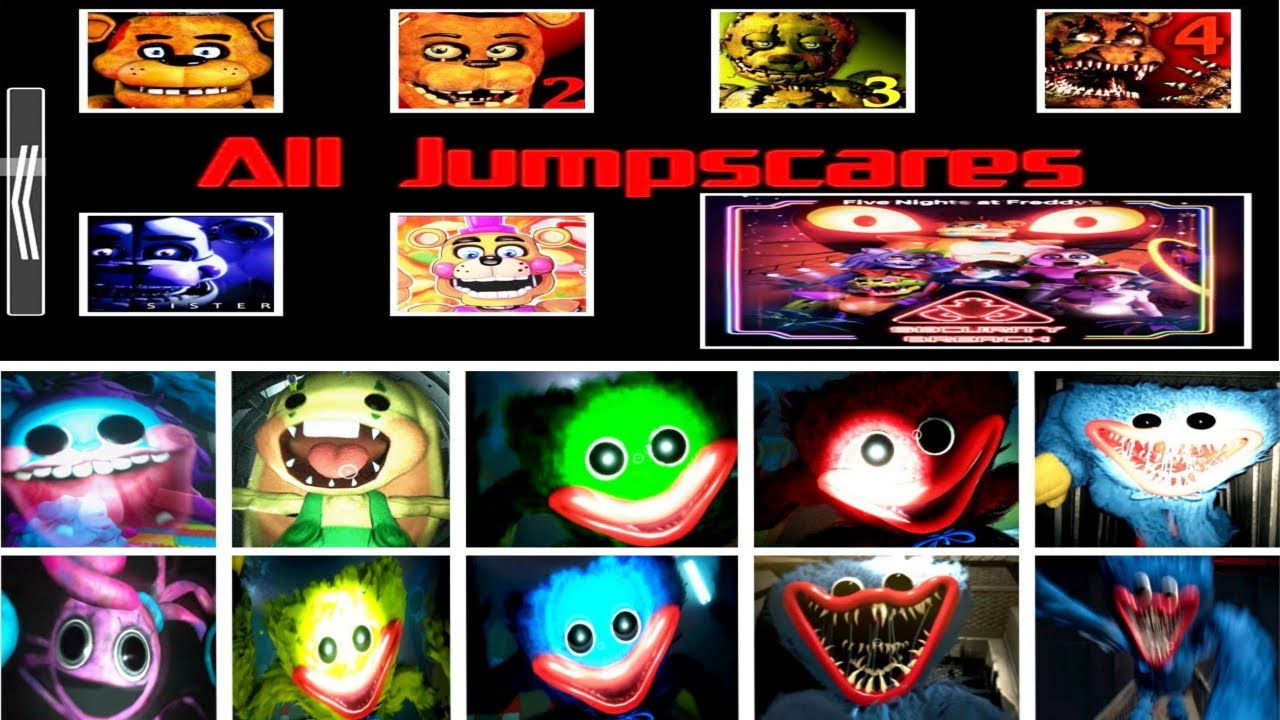 All Fnaf Jumpscares 1-4: Play Online For Free On Playhop