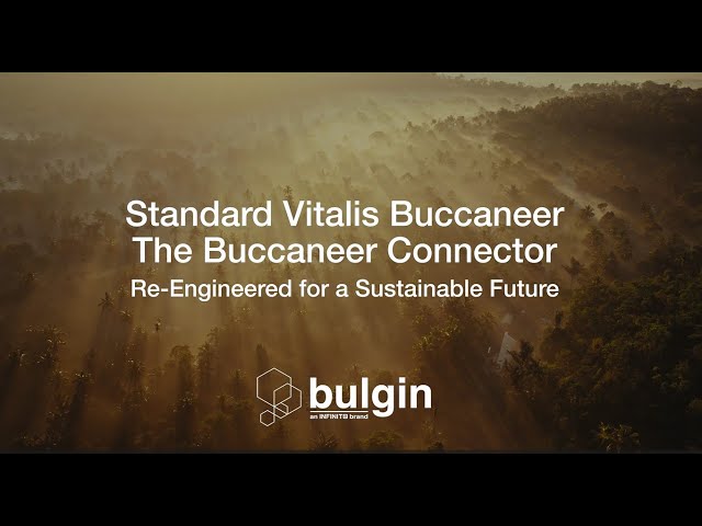 Bulgin Standard Vitalis Buccaneer range | Sustainable Circular Power Connectors (IP68/IP69K)