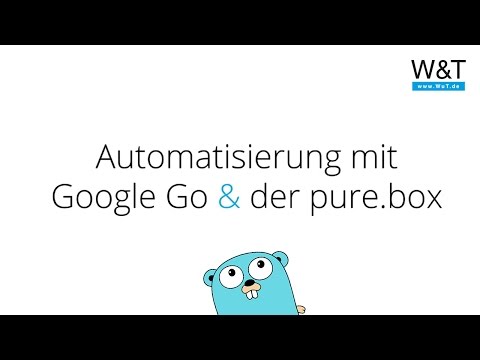 Automatisierung mit Google Go und der W&T pure.box