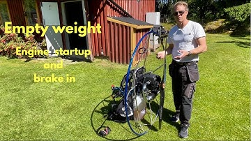 Atom 80 first startup “failed”. Empty weight and brake in