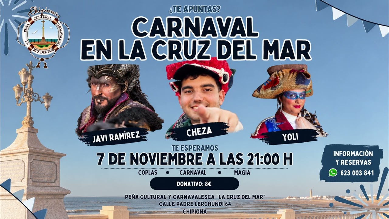 Carnavalísmo. La Peña La Cruz del Mar retoma su programa de actuaciones