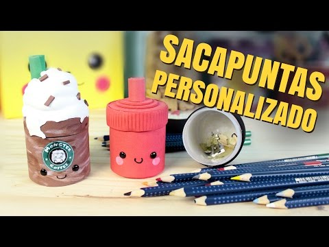 ¡Decora tus útiles escolares!: SACAPUNTAS DECORADOS o tajadores caseros (regreso a clases) @MissLittleZombie