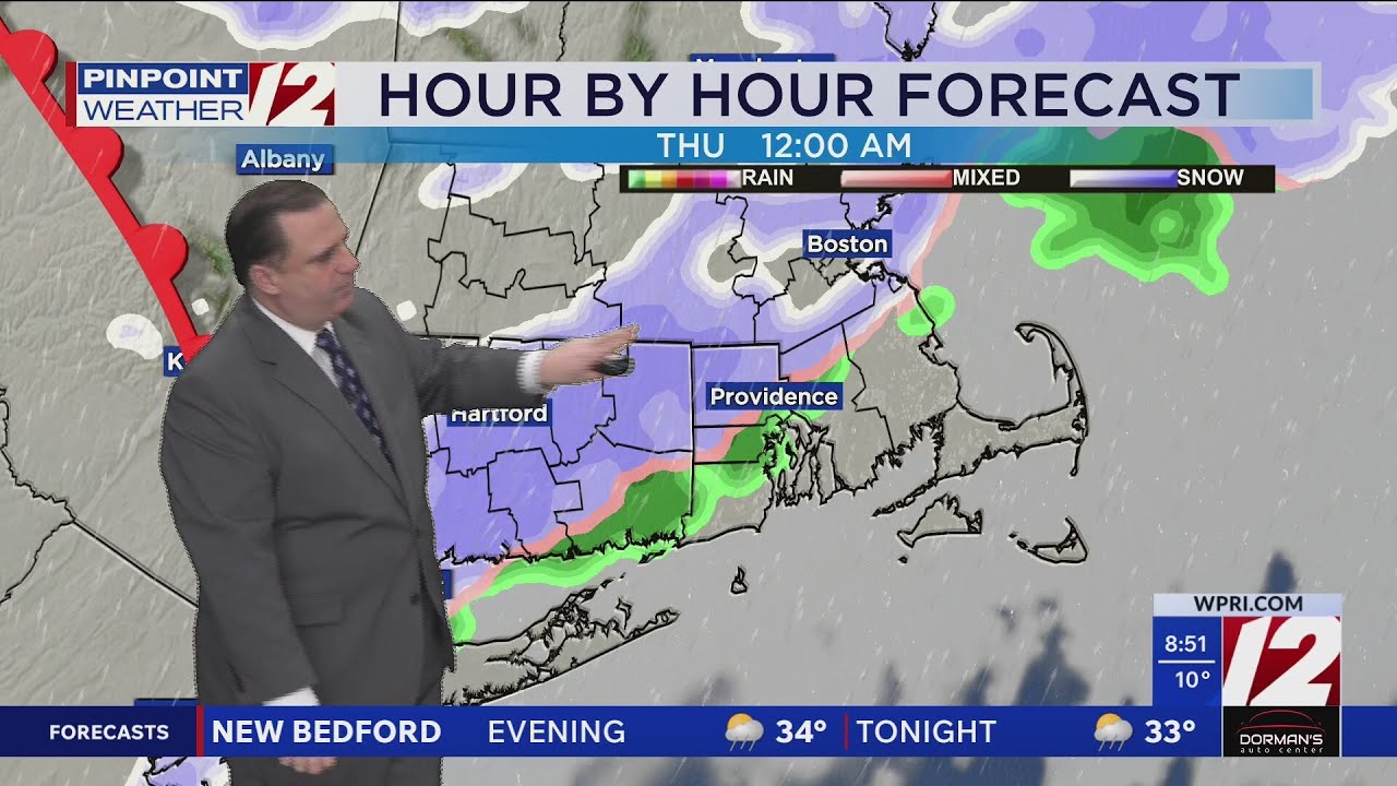 WPRI 12 Weather Forecast for 1/21/26: Cold today; Arctic cold this ...