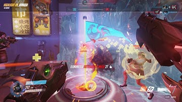 Overwatch | Killcam/highlight Reaper (capture the flag)
