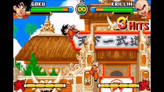 Goku VS Krillin - Dragon Ball Advanced Adventure (GBA Emulated) screenshot 4