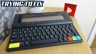 Broken 1992 AMSTRAD Notepad COMPUTER NC100 - Trying to FIX