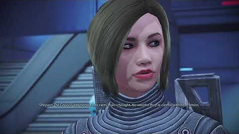 Mass Effect 1: Sightseeing on the Citadel with Kaidan & Ashley