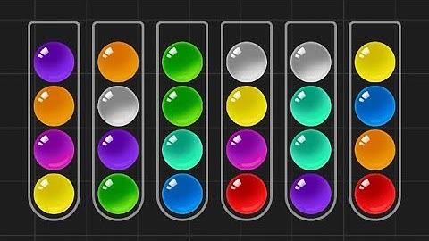 Ball Sort Puzzle - Color Game Level 105 Solution