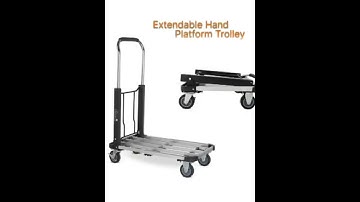 #How to Open Extendable Hand Platform Aluminium Trolley | Corvids India