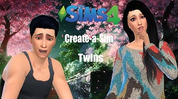 The Sims 4 : Create-A-Sim : Fraternal Twins