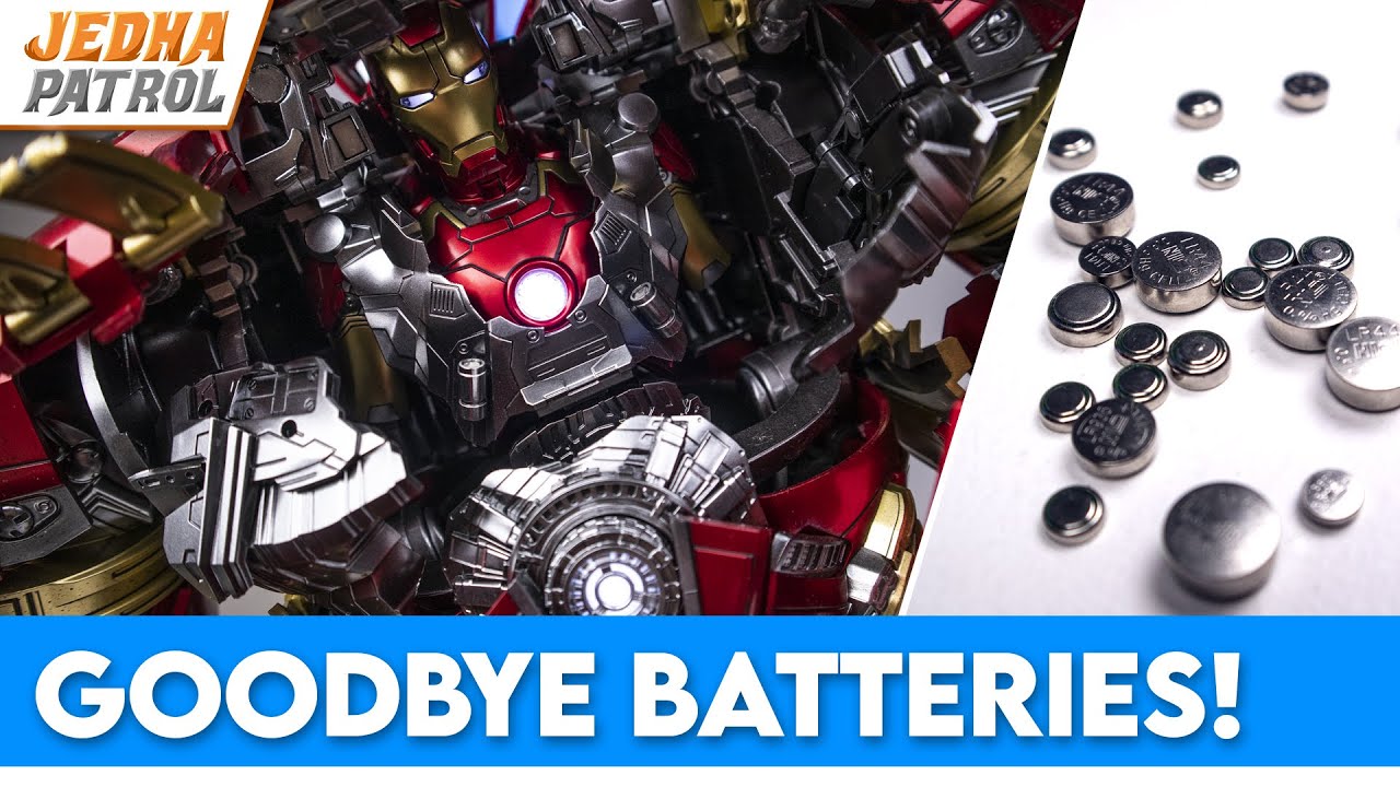 The Easiest Way To Light Up Your Hot Toys Iron Man.... Fusion Reactors