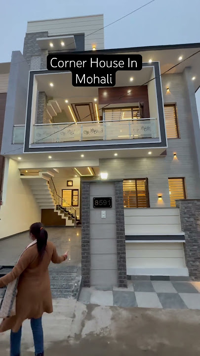 150 Gaj 4BHK Luxury House In Mohali Near Chandigarh #trending  #ytshorts  #interiordesign