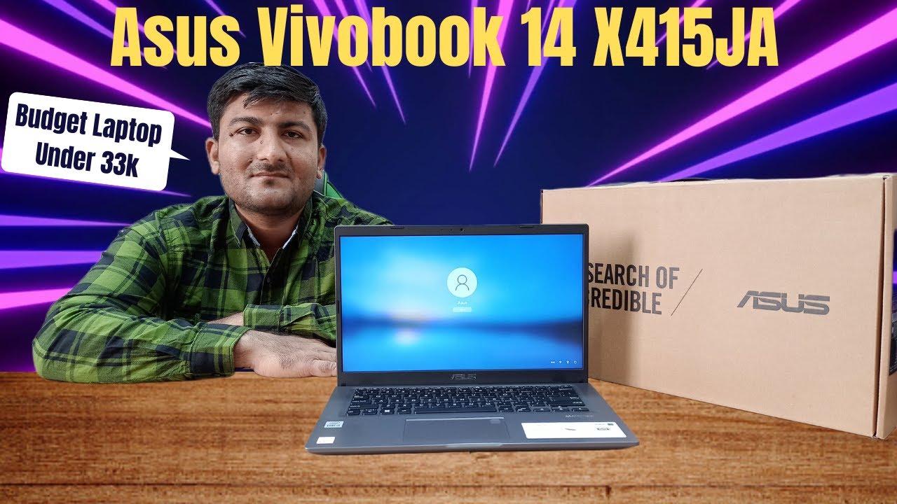 Asus Vivobook 14 X415JA Budget Laptop Under 33000 | Windows 11
