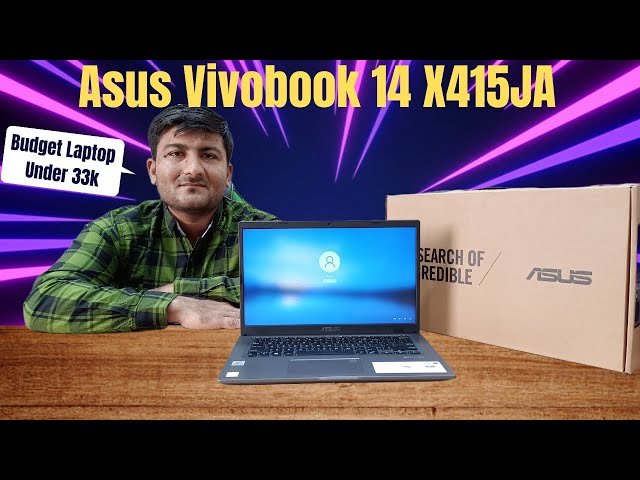 Asus Vivobook 14 X415JA Budget Laptop Under 33000 | Windows 11