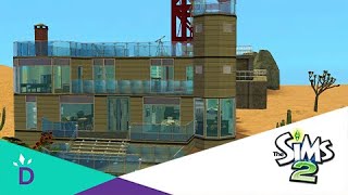 WERE BACK ? Modern Contemporary Castle - Sims2 | Strangetown | S2 [SPEED BUILD] The Beaker Home