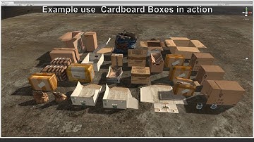 Cardboard Boxes Pack for Unity