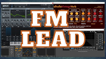 Sounddesign Sunday. Basic Psytrance FM Lead with Serum in Ableton Live. (No talking just workflow)