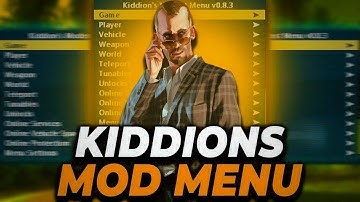 GTA 5 MOD MENU | NEW KIDDIONS MOD MENU PC + CHEAT GTA ONLINE PC - FREE MONEY