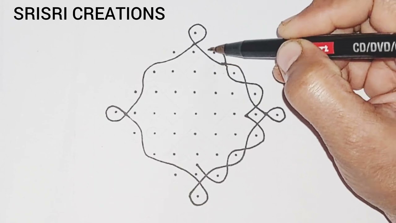 SRISRI CREATIONS#9×1dots