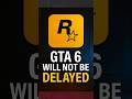 GTA 6 Delay Rumors Are False? #gta6 #gta5 #shorts #trending