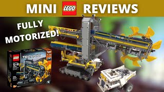 Rare LEGO Bucket Wheel Excavator - MINI REVIEW - YouTube