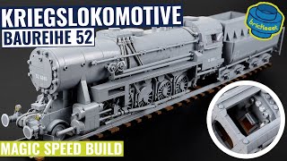 War Steam Train - Kriegslokomotive Baureihe BR52 - COBI 6281 (Speed Build Review)