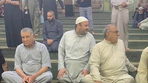 صلاة قيام الليل من جامع عباد الرحمن بصوت القارئ (( علي زبار))