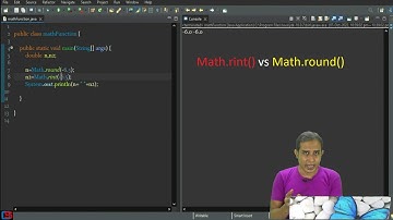 Mathematical Function in Java Round vs Rint function. (Part-20) #javaforbeginners #java