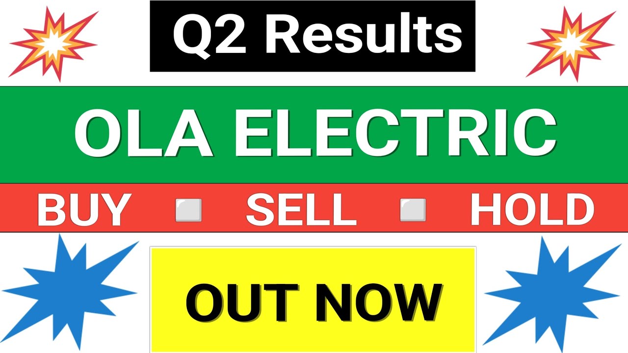 ola electric Result आ गया! ola electric share news. ola share latest news
