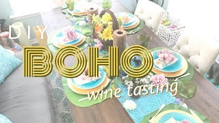 DIY (Birthday) Wine Party Decorations | BOHO Inspired