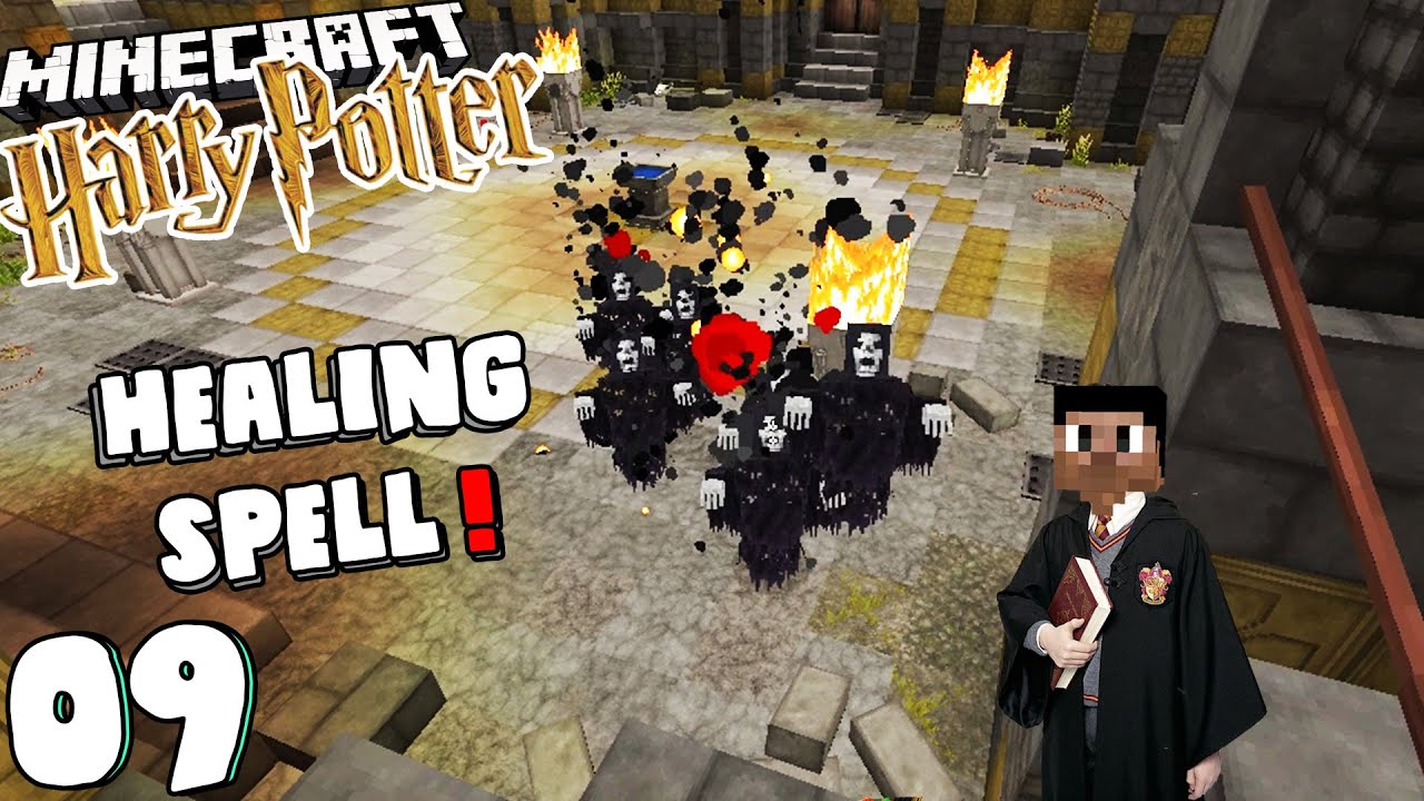 Healing Spell 09 Minecraft Witchcraft And Wizardry Harry Potter Rpg Youtube