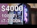 $4000 WATERCOOLED GAMING PC - TIME LAPSE BUILD