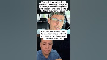 Why You Should Avoid Exchanges And Cold Wallets⚠️💯#xrp #cryptocurrency #ripple #xrpripple #crypto