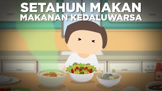 Orang Ini Setahun Makan Makanan Kedaluwarsa