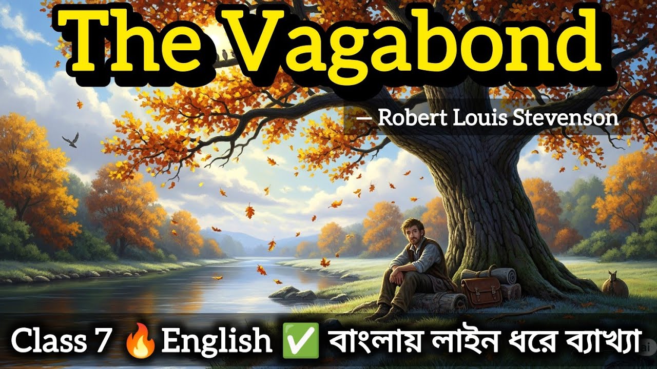 The Vagabond Robert Louis Stevenson Class 7 English Poem Line