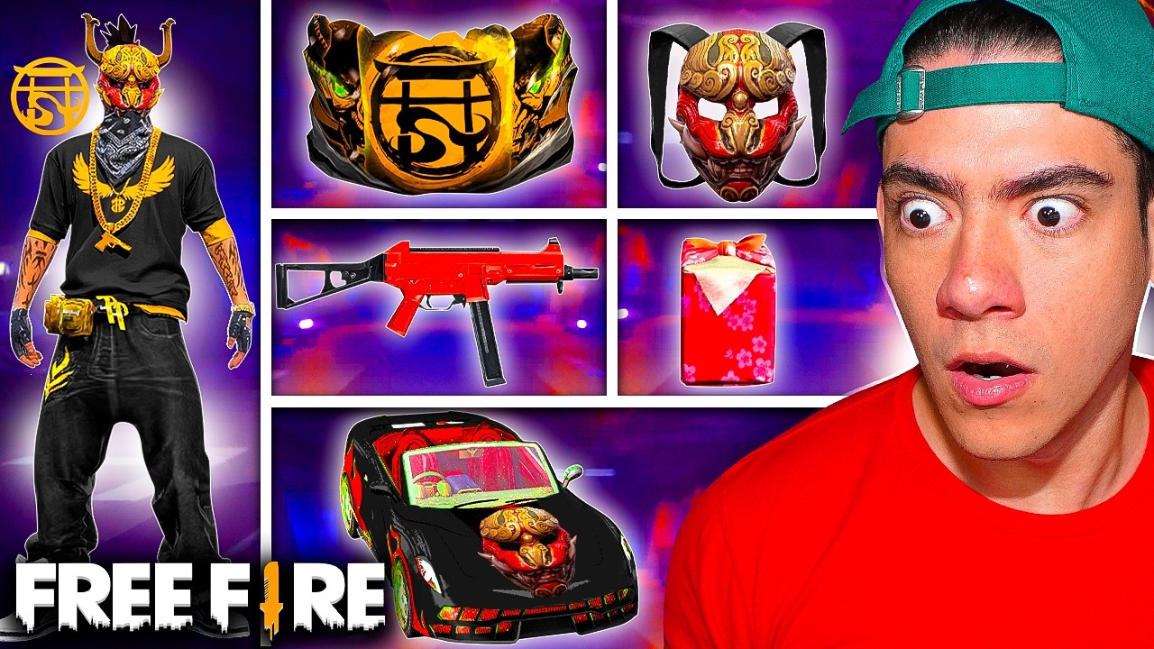 SOLO PUEDO USAR COSAS de PASES ELITE en FREE FIRE 😱 RETO IMPOSIBLE *hacker* | TheDonato