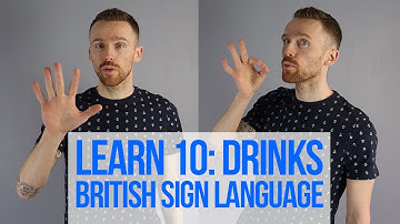 Learn 10 signs in BSL: Drinks (British Sign Language)