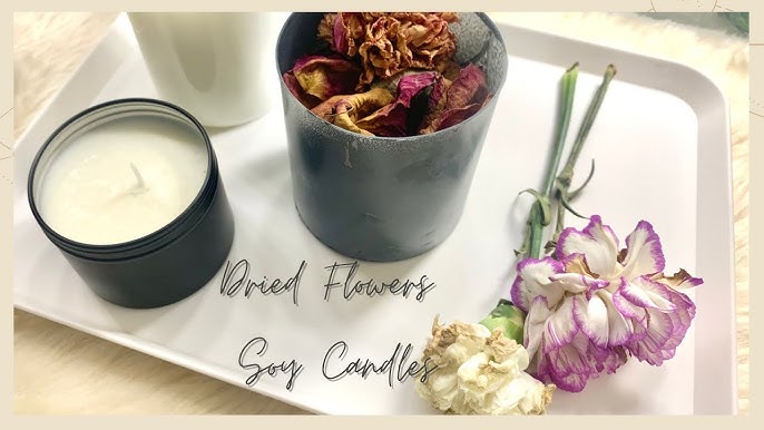 Non-Toxic DIY Slow Cooker Flower Candles