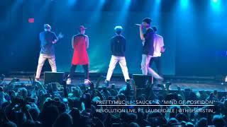 PRETTYMUCH | “Sauce” & “Mind Of Poseidon” | Funktion Tour @ Revolution Live, Ft. Laud. - 10/29/18
