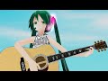 【MMD】【初音ミク】少年のセレナーデ/岸田智史