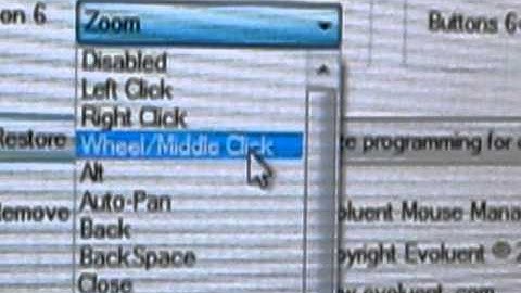 video response to evoluent mouse 4