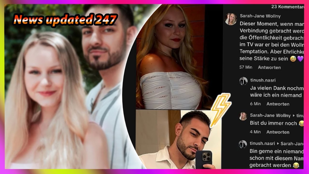 Fieser Seitenhieb Sarah Jane Wollny teilt gegen ihren Ex Tinush Nasri aus